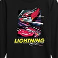 thumbnail image 3 of Cars - Under The Lights Lightning Mcqueen - Toddler & Youth Long Sleeve Graphic T-Shirt, 3 of 5