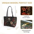 thumbnail image 4 of Tapestry Shoulder Bag Signare Floral Black Tote, 4 of 6