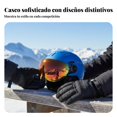 thumbnail image 3 of Abbraccia Casco de esquí, gafas integradas, unisex, equipo protector de una sola pieza, ventilación ajustable, 3 of 6