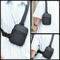 thumbnail image 3 of Entchin Mini Crossbody Sling Bag Chest Bag Water Resistant Phone Holder for Men Women WalkingTravelling, 3 of 9