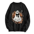 thumbnail image 3 of cocolona Womens Halloween Sweatshirt Fall Winter Casual Long Sleeve Crew Neck Pullover Tops Trendy Cute Graphic Sweatshirt, 3 of 4