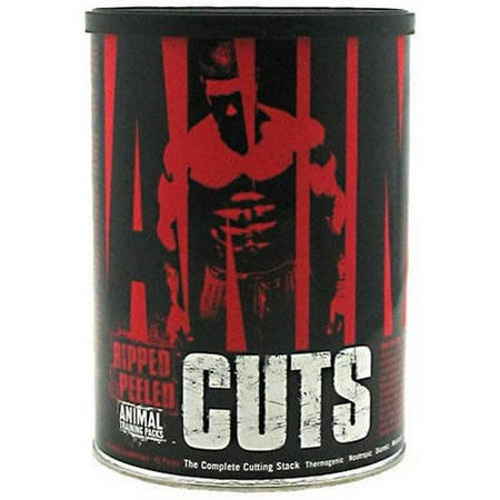 Universal Nutrition Animal Cuts, Ripped and Peeled Animal Training Pack, 42 (Best Training To Get Ripped)