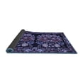 thumbnail image 2 of Ahgly Company Indoor Round Medallion Blue French Area Rugs, 4' Round, 2 of 4