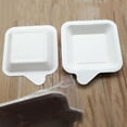 thumbnail image 5 of 100 Pcs Disposable Paper Square Dinner Plates Cake Plates Birthday Party Supplies, 5 of 5