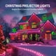 thumbnail image 3 of Proyector De Luces Navideas Para Exteriores, Lser, Plstico, Control Remoto, Mueco De Nieve Y Pap Noel, Para Decoracin De Pared De Jardn, Patio Nevado, Fiestas Al Aire Libre, Paquete, UKHBMC, 3 of 9
