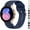 Navy Blue, variant on for Samsung Galaxy Watch 5 Band 40mm 44mm / Galaxy Watch 5 Pro Bands 45mm, 20mm Soft Silicone No Gap Sport Band Adjustable Replacement Strap for Galaxy Watch 5 Band Women Men Navy Blue