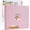 Pink, variant on 12x12 Inch Large 3 Ring DIY Scrapbook Photo Album, Linen Cover Scrapbook with 20 Sheets Plastic Sleeves 40 Pages Memory Book for Wedding Birthday Family ()