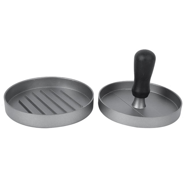 Prensa para hamburguesas, aleación de aluminio y zinc, antiadherente, herramientas de cocina para hacer hamburguesas, rendimiento probado