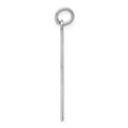 thumbnail image 2 of 14k White Gold Laser Designed Cross Pendant, 2 of 3