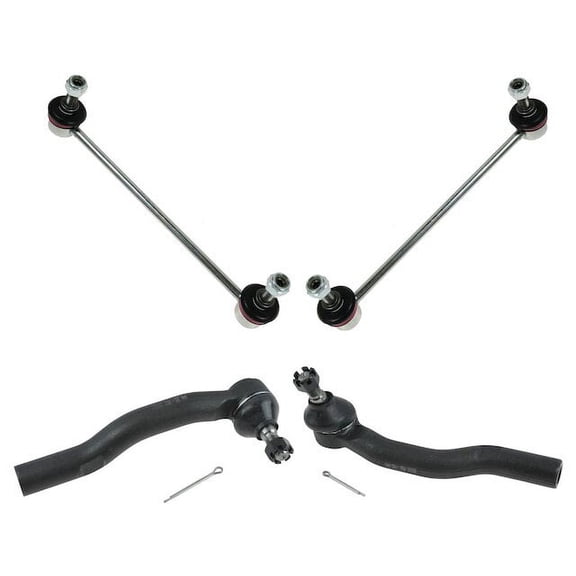 Front Tie Rod End and Sway Bar Link Kit 4 Piece - Compatible with 2007 - 2009 ES350 2008