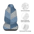 thumbnail image 4 of Yiaed Cozy Knitted Blue Chevron Print Car Seat Covers,Universal Auto Seats Protector Fits for Car,SUV Sedan,Truck,Automotive Seat Covers & Accessories, 4 of 5