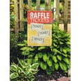 thumbnail image 2 of JSDART Orange Admettre Tombola Billets Trois Jaune Entrée un Signe Dessin Gratuit Drapeau de Jardin Décoratif Drapeau Maison Bannière 12 X 18 Pouces, 2 of 2