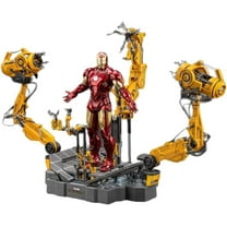 ZhongDong Toys 1918-04 1/10 Scale IRON MAN MK4 with Suit up Gantry 7 inch, Action Figure