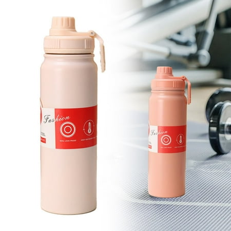 

Lloopyting X.1 Cup Clearance！ Cup Rose Red A Coffee Mug，27 Oz (About 800 Ml) Water Bottle Stainless Double Wall Vacuum Insulation Wide Mouth Sports With Leak Proof Lid Metal Water Bottle Kitchen Decor