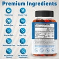 thumbnail image 5 of NUELATION Vitamin D3 Gummies for Kids, 1000 IU, 90 Ct – Vegetarian Supplement for Structure, Muscle & Immune Support, 5 of 7