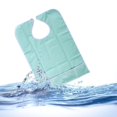 thumbnail image 4 of HLONK Waterproof Adult Mealtime Bib Protector Aid Apron (Light Green), 4 of 7