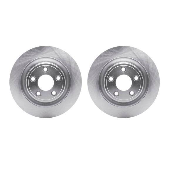 Dynamic Friction Company Rear Brake Rotors 6002-20025