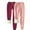 Pink, variant on CaiJunJia Clearance No Boundaries 2 Pack Women's Fleece Lined Sweatpants Winter Thermal Ski Hiking Running Joggers