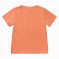 thumbnail image 4 of TOWED22 Toddler Little Boys Girls Dinosaur T-Shirt Kids Summer Short Sleeve Graphic Cotton Tee Top(Orange,18-24 M), 4 of 4
