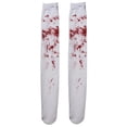 thumbnail image 4 of Medias de Halloween,Medias blancas con sangre,Medias manchadas de sangre,Disfraz de Halloween,Medias zombis,Sostenga el disfraz de Halloween,Medias zombis,Calcetines de Halloween, 4 of 5