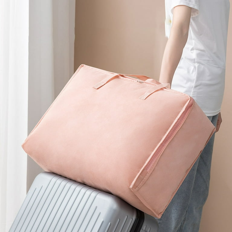 Waroomhosue Clothes Storage Bag Large Capacity Dustproof Zipper