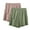 Army Green, variant on 2025 Clearance Items under $5.00 LEBONYARD Women's Shorts in Soft Fabrics,2PC Women's Summer Elastic Waist Thin Quarter Shorts Color Thin Style Casual Pajamas Loose Size Home Pants Army Green XL