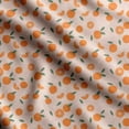 thumbnail image 1 of Soimoi Watercolor Fruit Print,Cotton Cambric, Quilting Fabric Sold by The Yard 42 Inch Wide, Medium Weight Cotton Fabric, SewingSupplies,Orange, 1 of 5