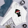 thumbnail image 3 of Educator and Black Unisex Hooded Sweatshirt, 3 of 7