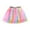 Pink, variant on Kids Girls Ballet Skirts Tie Dye Rainbow Star Dance Skirt Party Tutu For Carnival Performance Ages 2-10Y Pink,7-8 Years