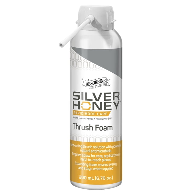 Espuma para el cuidado de cascos Silver Honey Rapid 200 ml con miel de Manuka