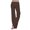 browna, variant on Clearance Womens Pants Petite Sports Solid Color Trousers Jogging Sweatpants Jogger Pants