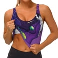 thumbnail image 3 of Disketp Astronaut for Breathable Sports Vest for Yoga, Fitness, and Dance Women's Sports Vest with Performance Stretch-Large, 3 of 8