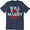 Navy Heather, variant on Will You Marry Me? Proposal Engagement Announcement Men's Gift Tee Shirt