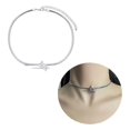 thumbnail image 2 of Collar con incrustaciones de diamantes de estrella irregulares y meteorito con cadena de clavícula Trend Niche Ins --- Código de producto 53854, 2 of 5