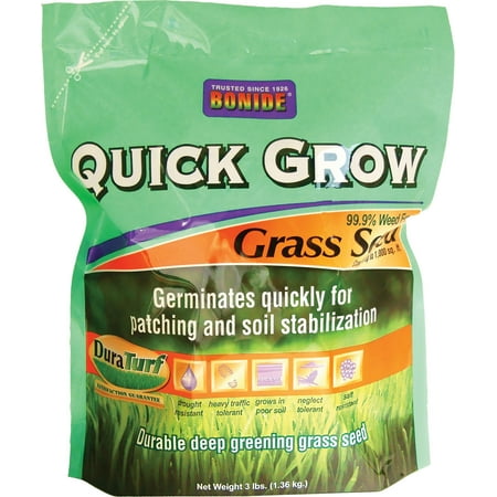 Bonide 60261 3 Lb Quick Grow Grass Seed (Best Grass To Grow In Georgia)