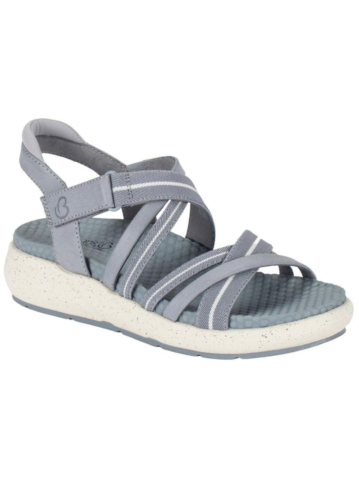 Baretraps Womens Gracee Strappy Casual Flat Sandals Blue 6 Medium (B,M) -  Walmart.com