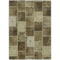 thumbnail image 2 of Addison Rugs Chantille Indoor/Outdoor Transitional Patchwork Brown Washable Rectangle Rug, 10' x 14', 2 of 6