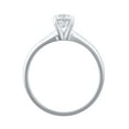 thumbnail image 2 of 1/2 Carat T.W. (I2 clarity, H-I color) Brilliance Fine Jewelry Diamond Solitaire Ring in 10kt White Gold, Size 8, 2 of 5