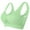 Mint Green, variant on Viikei Breathable Women's Sports Bra for Crossfit Training,Women Seamless Sports Bra Wirefree Yoga Bra with Removable Pads Green XXL
