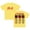 Yellow, variant on Leon Thomas Mutts Don‘t Heel Tour 2025 T-shirt Crewneck Short Sleeve Streetwear Women Men Cotton Tee