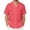 Hot Pink, variant on Gunia Mens Linen Shirts Short Sleeve Casual Lightweight Breathable Comfort Tops Mens T Shirt Pink 4Xl