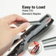 thumbnail image 5 of Escritorio Stapler Staples One-Touch de tira completa, 20 hojas, gris/negro/rojo, 5 of 8