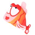 thumbnail image 4 of Juguete con hierba gatera para gatos yuxing peces de imitación rosa y naranja, 4 of 5