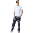 thumbnail image 2 of The Umbrella Academy Mens' TV Series Logo Icon Tossed Print Pajama Pants, 2 of 5
