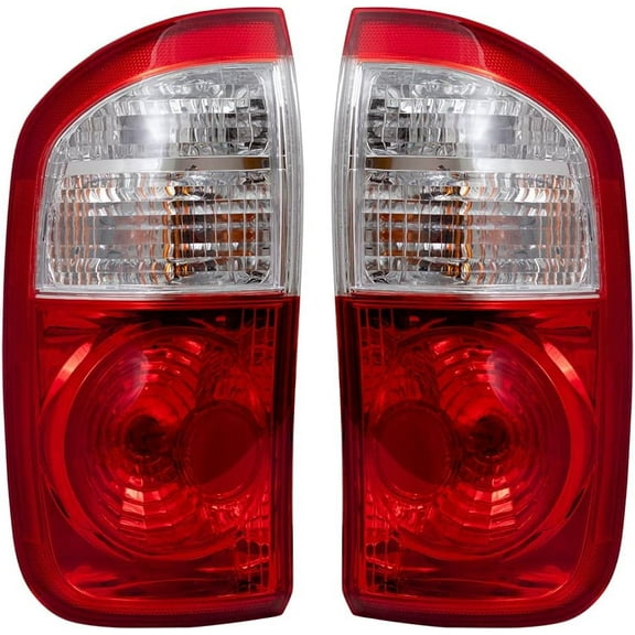 EPIC LIGHTING OE Style Halogen Tail Lights Double Cab Assembly Replacement for TOYOTA 00-06 TUNDRA [ TO2800153 TO2801153 815600C040 815500C040 ] Pair