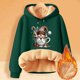 thumbnail image 2 of WILLBEST Sudadera Oversize para Mujer, Estilo Navideño, Invierno, Gruesa, Cálida, Colorida, con Capucha, Tops 454 X-Grande, 2 of 3