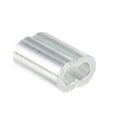 thumbnail image 5 of Unique Bargains 4mm 5/32-inch Cable Wire Rope Aluminum Sleeves Clip Crimping Loop 25pcs, 5 of 5
