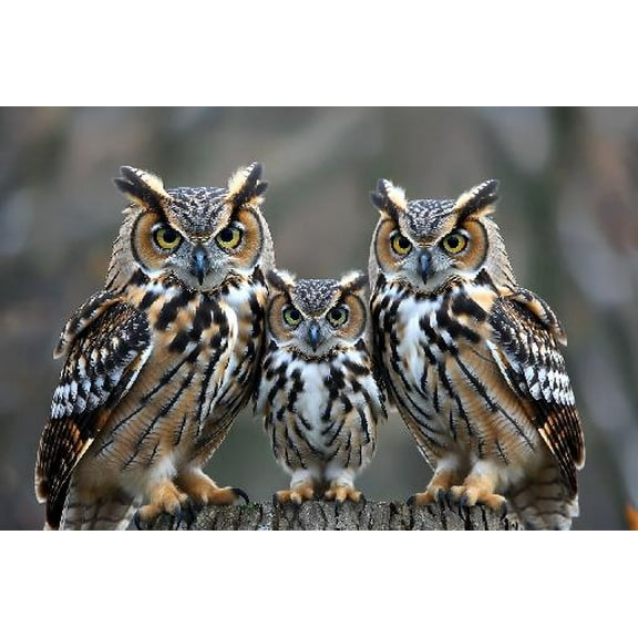 Jigsaw Puzzle for Adults -Owl Family - 300 Piece Jigsaw Puzzle for Adults Challenging Puzzle Perfect for Game Nights