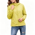 thumbnail image 7 of akafmk Womens Sun Protection Jacket Lightweights Hooded Zip Up Coat for Hiking Travel Summer Outdoor, 7 of 7