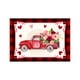 thumbnail image 2 of Fiudx Mantel Individual de San Valentín con Estampado de Corazones, Resistente Al Calor, Antimanchas, Protector de Mesa, Decoración para Cenas Románticas, Versátil, 23 X 16 Cm, 2 of 3